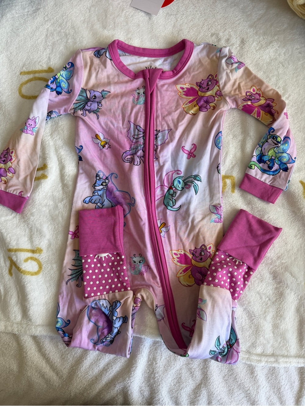 NWOT Ploom baby X Neopets footie 6-12M